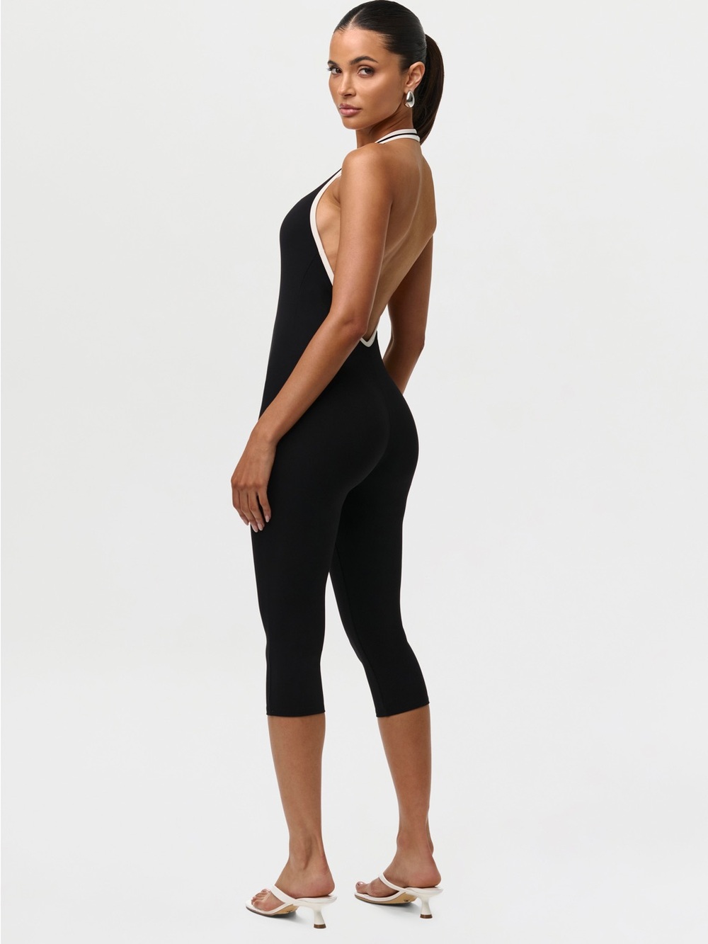 NAKED WARDROBE NAKED SCULPT CAPRI JUMPSUIT - Picture 8 of 9